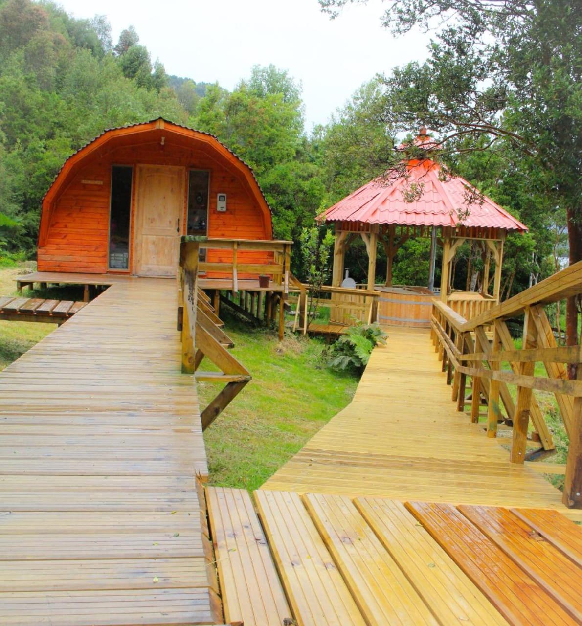 Eco Cabanas Wanderlust Puerto Puyuguapi Buitenkant foto